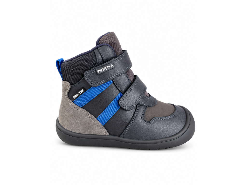 Chlapecké zimní Barefoot boty Gasper Navy
