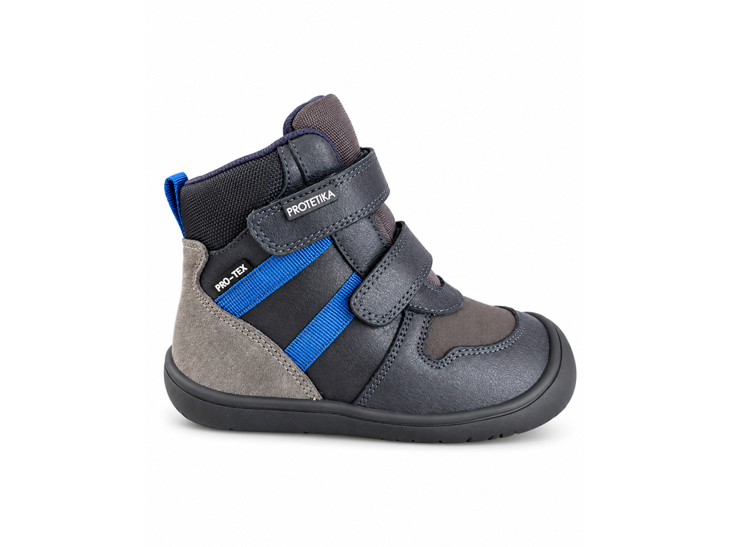 Chlapecké zimní Barefoot boty Gasper Navy