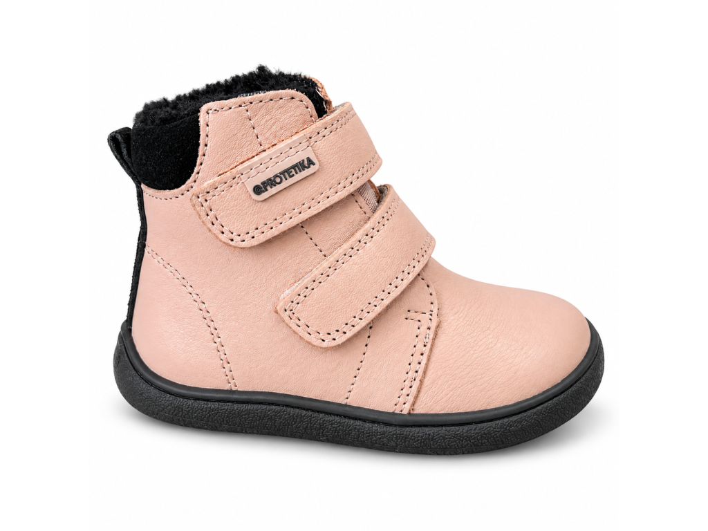 Dívčí zimní Barefoot boty Flavia Pink