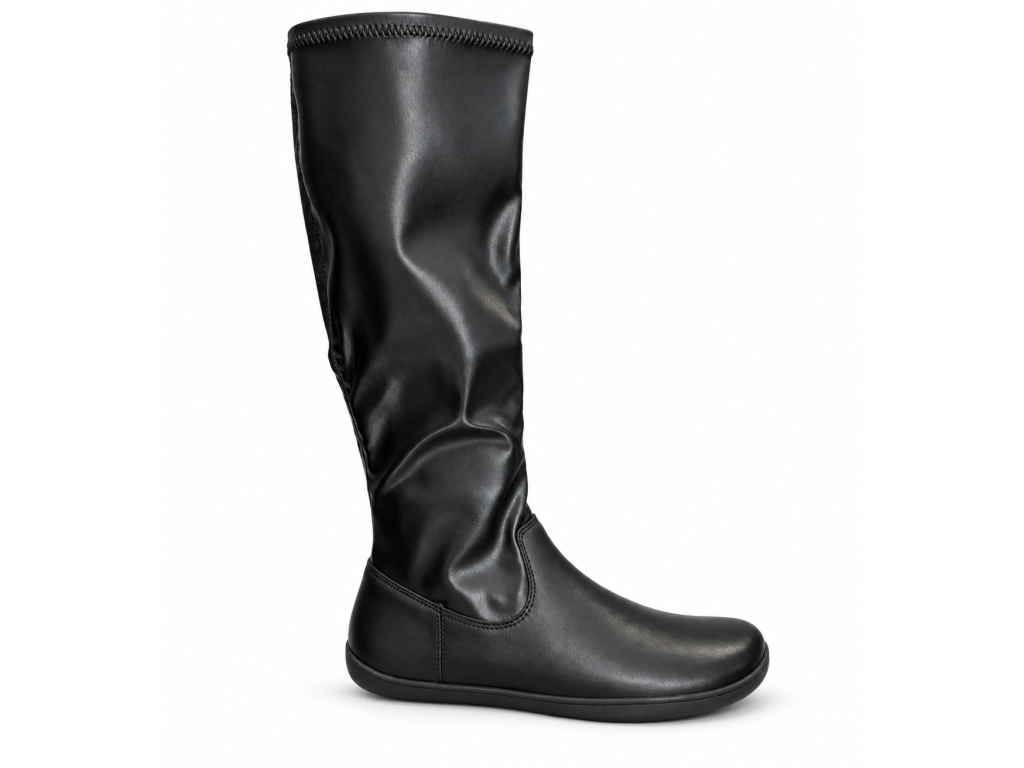 Dámské barefoot kozačky Protetika Florena Negro