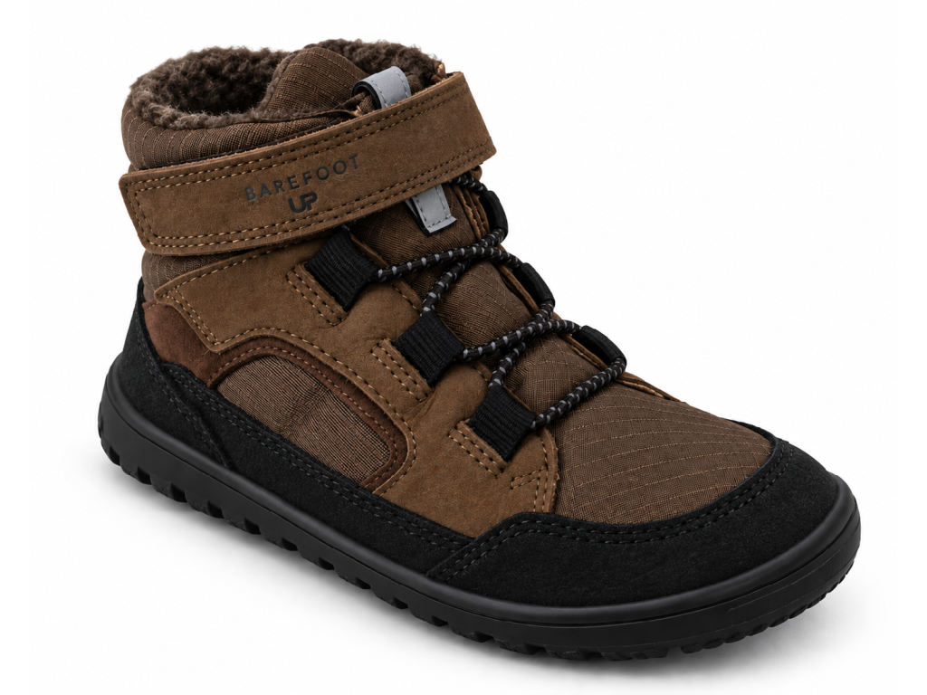Chlapecké Barefoot boty Froddo G3110288-1 Brown/Dark