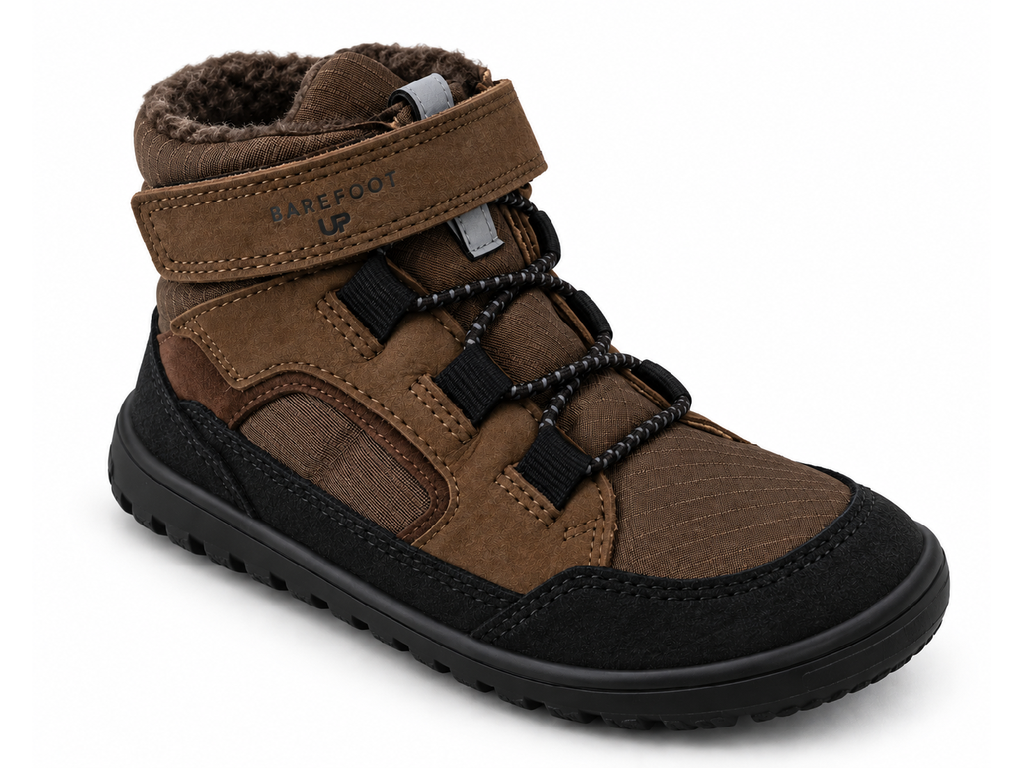 Chlapecké Barefoot boty Froddo G3110288-1 Brown/Dark