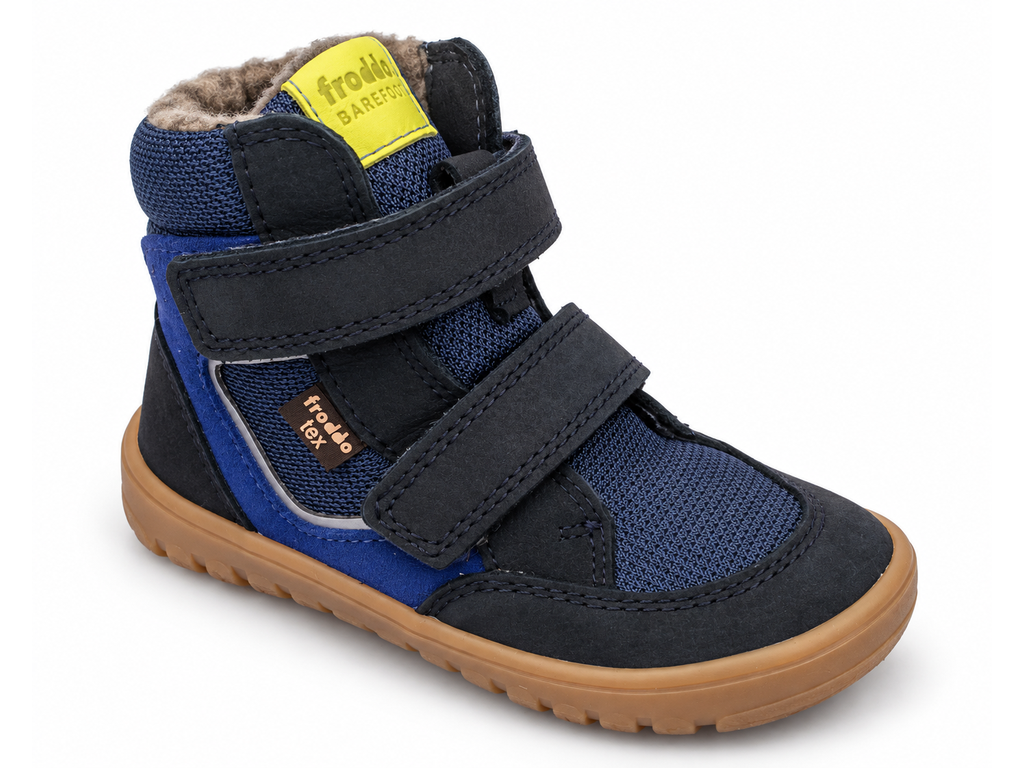 Chlapecké Froddo Barefoot UP Hill Wool G3160262 Dark Blue